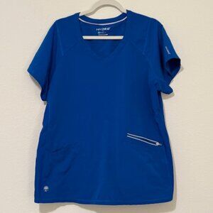 HH 360 Scrub top, Royal blue, 2XL